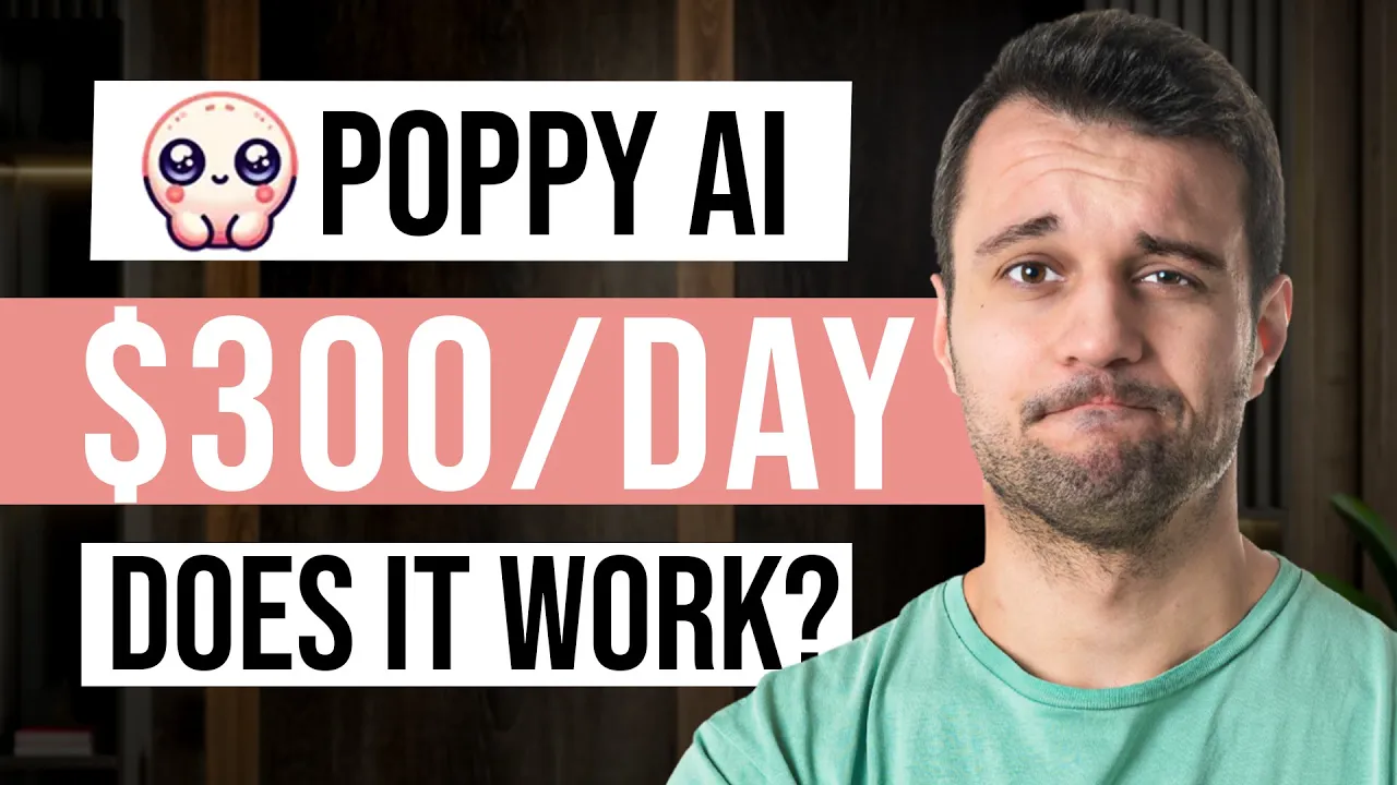 Make Money Using Poppy AI: A Beginner's Guide YouTube video preview