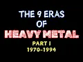 Download Lagu The 9 Eras of Heavy Metal (Part I, Eras 1 to 5)