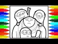 Minions Coloring Pages Markers