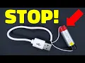 Don t do this There s a much safer way