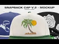 Tutorial Snapback Cap V 2 - Mockup