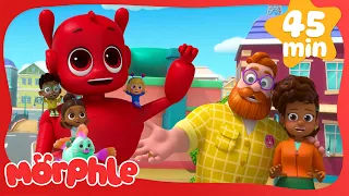 Robotic Morphle carries Mila! 🤖 Morphle 3D | Robot Cartoons for Kids