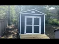 Tuff Shed How to organize your shed 10X12 Shed organized to maximize space