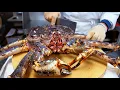 New York City Food - GIANT ALASKAN KING CRAB FRIED BUNS Park Asia Brooklyn Seafood NYC