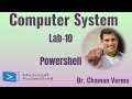 Computer System Lab - 10 Informatics POWERSHELL Scripts MICROSOFT WORLD