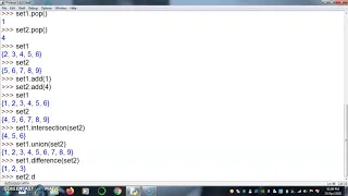 8 Datastructures in Python---Sets--By Bharathi Patnala