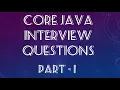 Frequently Asked Java Interview Questions Freshers Experienced Part-1 RashiThings
