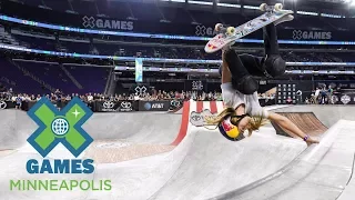 Brighton Zeuner wins Women s Skateboard Park gold X Games Minneapolis 2017