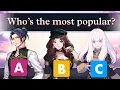 What is the Most Popular Non-Lord Character in Every Fire Emblem Game