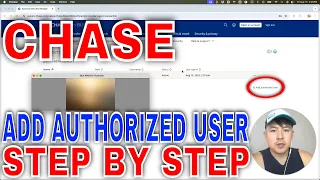 How To Add Authorized User To Chase Online Banking
