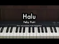 Download Lagu Halu - Feby Putri | Piano Karaoke by Andre Panggabean