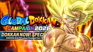 2026 GLOBAL DOKKAN CELEBRATION PART 1 ALL DETAILS STREAM DBZ Dokkan Battle