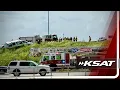 2 children seriously injured after three-vehicle crash on US Highway 281 police say