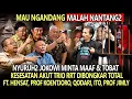 Download Lagu LIVE🔴NYURUH2 JOKOWI MINTA MAAF \u0026 TOBAT, TRIO RRT DISKAKMAT HENSAT, PROF KOENTJORO, ITO, PROF JIMLY🔴