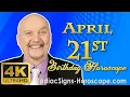 April 21 Zodiac Horoscope and Birt ay Personality April 21st Birt ay Personality Horoscopes