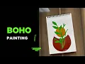 Create Your Own Boho Magic Colorful Painting Tutorial