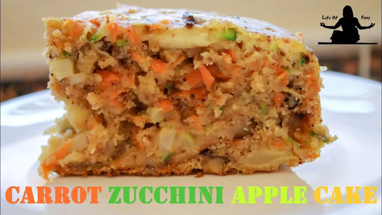 Courgette (Zucchini) Cake Recipe. 