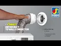 Dryer Duct to Wall Conector - Installation Dundas Jafine