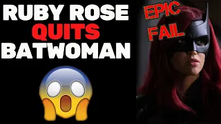 Shocking Ruby Rose Just QUIT Batwoman The Show Is A Total Failure
