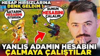 YANLIŞ ADAMIN HESABINI ÇALMAYA ÇALIŞTI! 😂