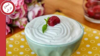 أسهل وأسرع طريقة لعمل الكريم شانتيه فى البيت 