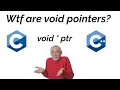 What are void pointers in C and C and how are they used