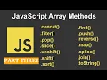 JavaScript Array and its all methods Part 03 Coding Club Bangladesh
