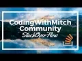 CodingWithMitch Community StackOverFlow