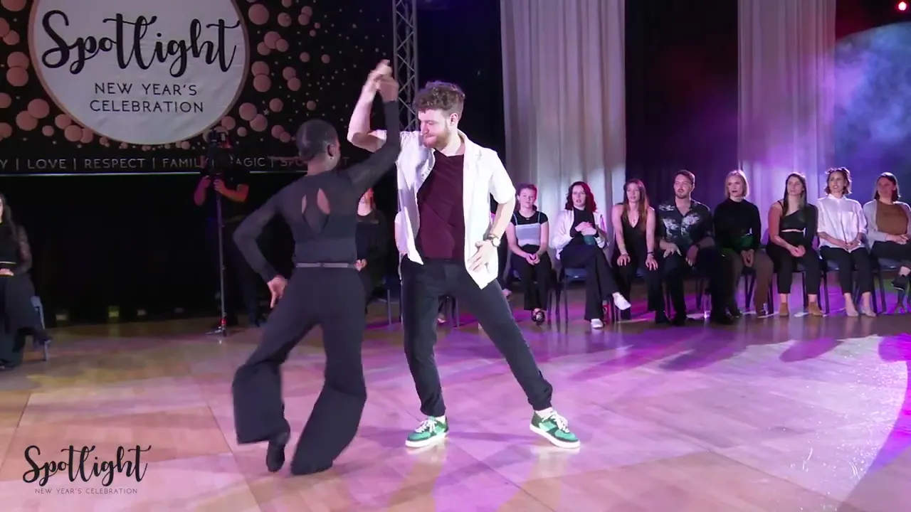Spotlight New Year's Celebration 2023 Intermediate Jack & Jill - Sam Fleming & Lola Cohens Ashley
