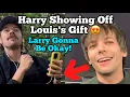 Download Lagu Harry Showing Off Hubby Louis's Gift 😍 Larry Gonna Be Okay 💙💚