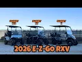 2026 E-Z-GO RXV Models Dean Team Golf Carts