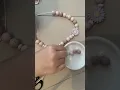 Silicone bead wristlet keyring tutorial