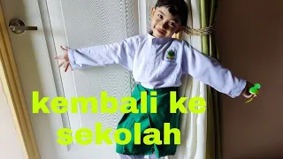 hari pertama sekolah 2022 alhamdulillah tak ada drama airmata 