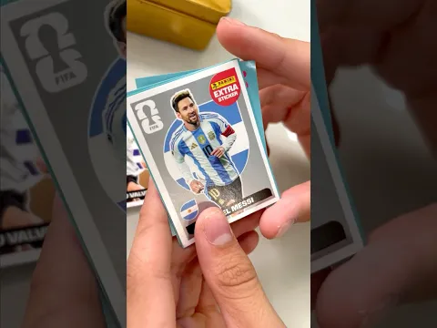 PACOTE BUGADO com LEGEND DA COPA DO MUNDO 2026! PANINI #shorts
