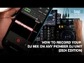 Download Lagu How to record your DJ mix on ANY Pioneer DJ hardware (2024 edition) | Bop DJ