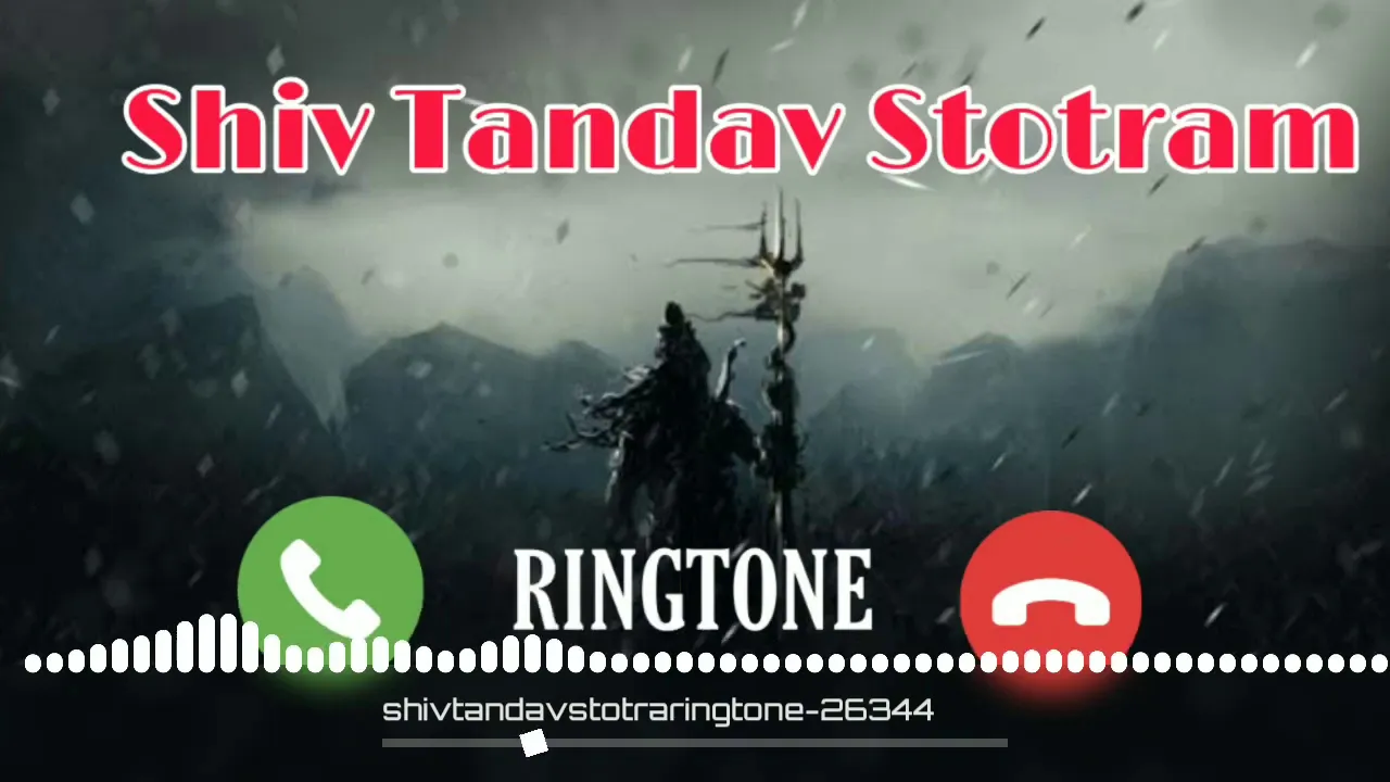 Shiv tandav stotram ringtone for call