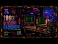1993 NEON BACKDOOR Cyberpunk Coding Synthwave Retrowave Chillwave