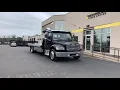 2022 Black Freightliner M2 Ext Cab