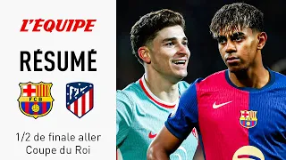 Coupe du Roi - 8 buts et un match complètement fou entre le Barça et l'Atlético en demi-finale aller