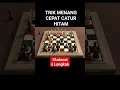 Download Lagu TRIK MENANG CEPAT CATUR HITAM - SKAKMAT 6 LANGKAH #skakmat #catur #taktikcatur