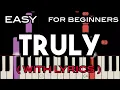 Download Lagu TRULY ( LYRICS ) - LIONEL RICHIE | SLOW \u0026 EASY PIANO