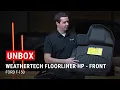 Unboxing WeatherTech FloorLiner HP for Ford F-150 Front Row