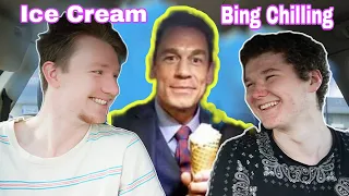 i eat ice cream until i can speak chinese like john cena 