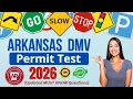 Arkansas DMV Written Test 2026 50 MUST KNOW Permit Practice Test Questions and Answers