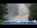 Then and now Montour Falls raging 1 year ago August 14 2019