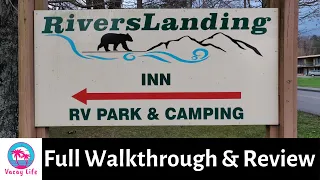 Camp Rivers Landing Pigeon Forge Walk Through Review Best Smokey Mountains Gatlinburg campground