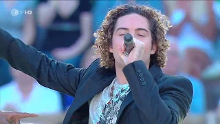 knaan u0026 david bisbal wavin flag live at wetten dass 23 05 2010 