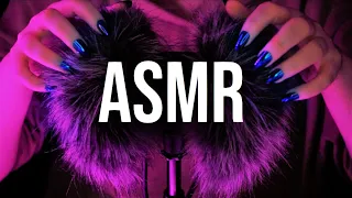 ASMR | fluffy head massage & scalp scratching - no talking, binaural