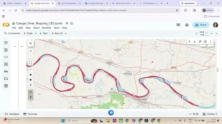 How the Ganges has changed in 15 years Python Google Earth Engine Beginner Remote Sensing
