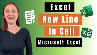 How to ADD NEW LINE IN Excel cell